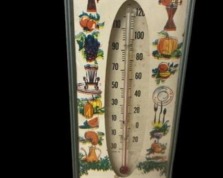ANTIQUE “GRIFFIN RETREADING SERVICE – WINSTON SALEM, N.C.”  ADVERTISING THERMOMETER