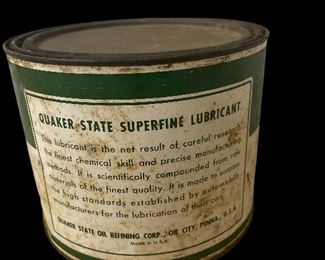VINTAGE 5LBS QUAKER STATE MULTI-PURPOSE LUBRICANT-B