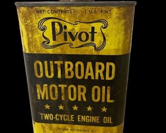 PIVOT OUTBOARD MOTOR OIL TIN
