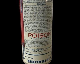 S-P (STUDEBAKER – PACKARD) COOLING SYSTEM CLEANER AND NEUTRALIZER