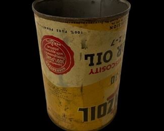 VINTAGE/ANTIQUE PENNZOIL MOTOR OIL CAN