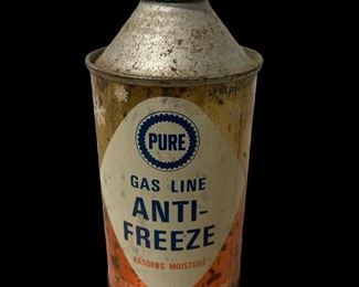 VINTAGE/ANTIQUE PURE GAS LINE ANTI-FREEZE 