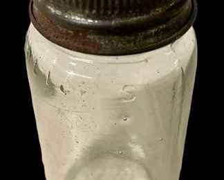 VINTAGE/ANTIQUE “HORLICK'S THE ORIGINAL MALTED MILK” JAR/BOTTLE