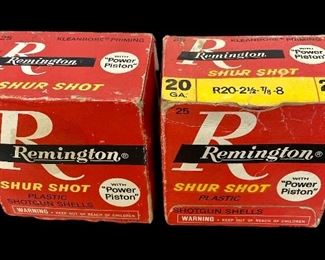 LOT/2 REMINGTON SHUR SHOT