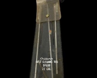 VINTAGE OUTERS RIFLE CLEANING ROD BP600, 22 CAL CLEANING KIT