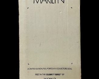 VINTAGE MARILYN MONROE DOLL, FIRST IN CELEBRITY SERIES, LIMITED EDITION