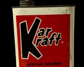 VINTAGE KAR KRAFT TIN