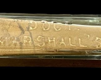 ANTIQUE DR. MARSHALL'S CATARRH SNUFF – FULL BOTTLE