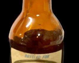 VINTAGE UNITED AIRLINES SEAGRAM'S V.O. BOTTLE