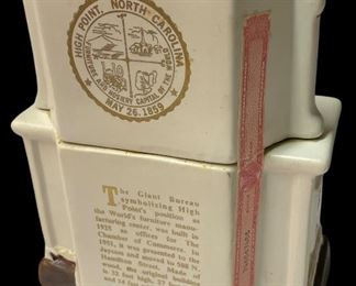 VINTAGE FURNITURE CAPITAL DECANTER -    SEE NOTICE BELOW:                                                                         This Item IS NOT being Sold or Auctioned! It will be a gift given to the Winning Bidder of another Specific Item.