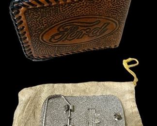 VINTAGE “FORD” WALLET
VINTAGE “FORD” BUCKLE
