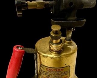 VINTAGE, C&L GASOLINE TORCH    *LIKE NEW    W/ORIGINGAL BOX & PAPERWORK