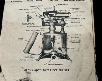 VINTAGE, C&L GASOLINE TORCH    *LIKE NEW    W/ORIGINGAL BOX & PAPERWORK
