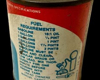 VINTAGE HOMELITE OIL TIN