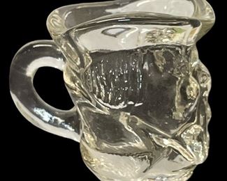 VINTAGE/ANTIQUE GLASS STEIN MUG