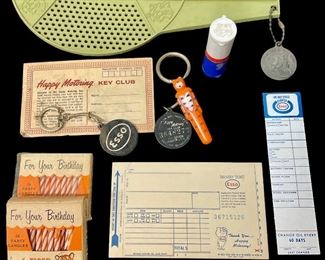 LOT OF ESSO / EXXON PROMOS/PAPER