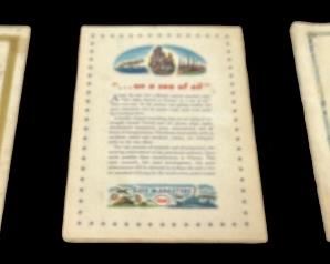 ANTIQUE SET/3 ESSO WWII MAPS / ADVERTISING