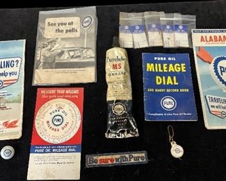 VINTAGE LOT OF PURE PROMOS/PAPER/PRODUCT/PATCH