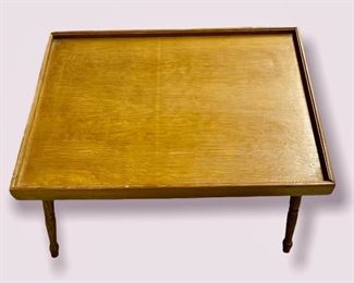ANTIQUE FOLDING BED TRAY