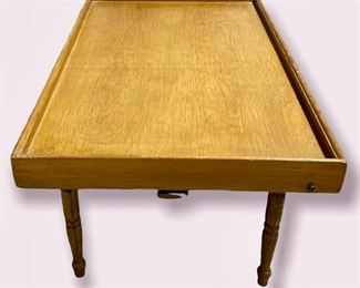 ANTIQUE FOLDING BED TRAY