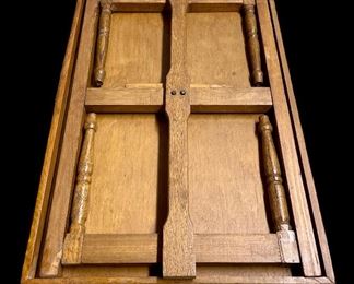 ANTIQUE FOLDING BED TRAY