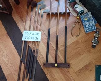 Vintage Golf Clubs