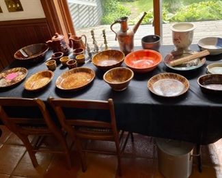 Bennington pottery collection