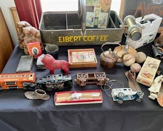 Antique toy trains and more...