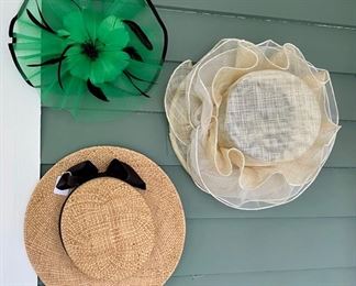 Fun vintage hats and fascinator