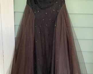 Vintage tulle and sequin dress - !950's