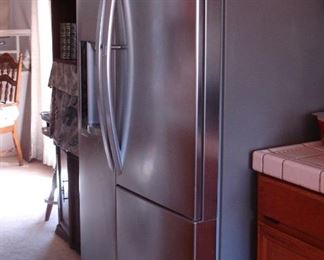 LG stainless refrigerator