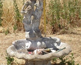 Cool old concrete fountain