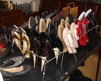 A sampling of shoes - some not worn
