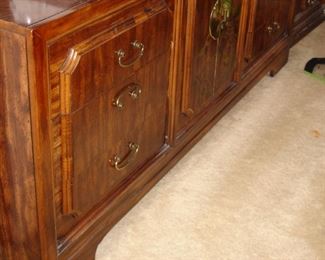 Asian inspired bureau goes with set