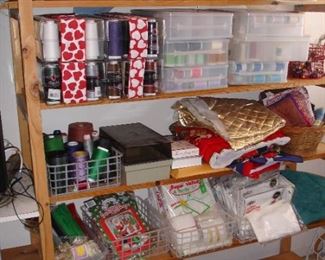 Sewing room - thread - fabric, accessories, kids crafts and more 
