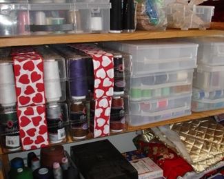 A close up of thread - there is a large amount. 