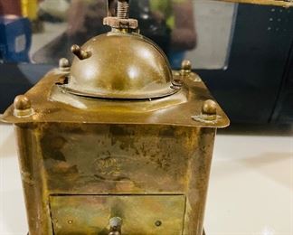 Rare Brass Coffee Grinder