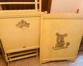 Sweet Vintage Baby Crib