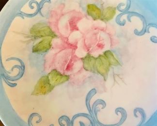 Lovely Hand Painted Plate by Pat Chachere of Tony Chachere