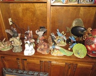 Full whiskey decanters