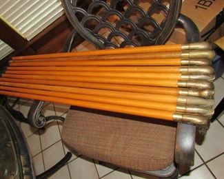 Selection of walking canes