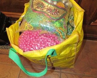About 30 lbs of good Mardi Gras throws
