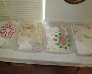 Vintage doilies