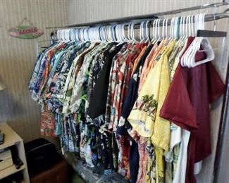 Hawaiian and Henley Shirts $3.00 ea