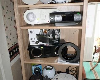 Electronics and I-Pod docks