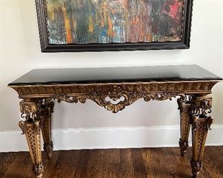 Sofa marble table