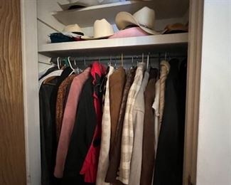 Cowboy hats and jackets
