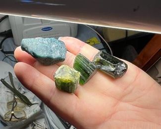 jade pieces gemstones