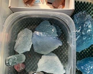 Aquamarine loose gemstones