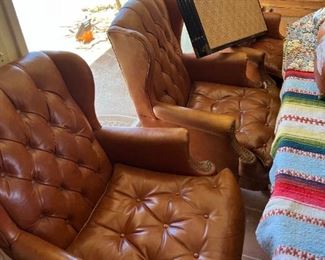 leather chairs